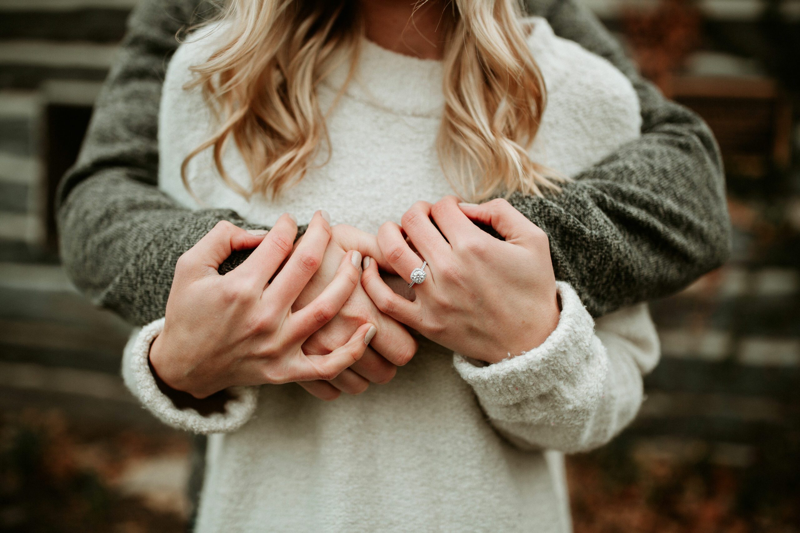 bride to be showing up engagement ring